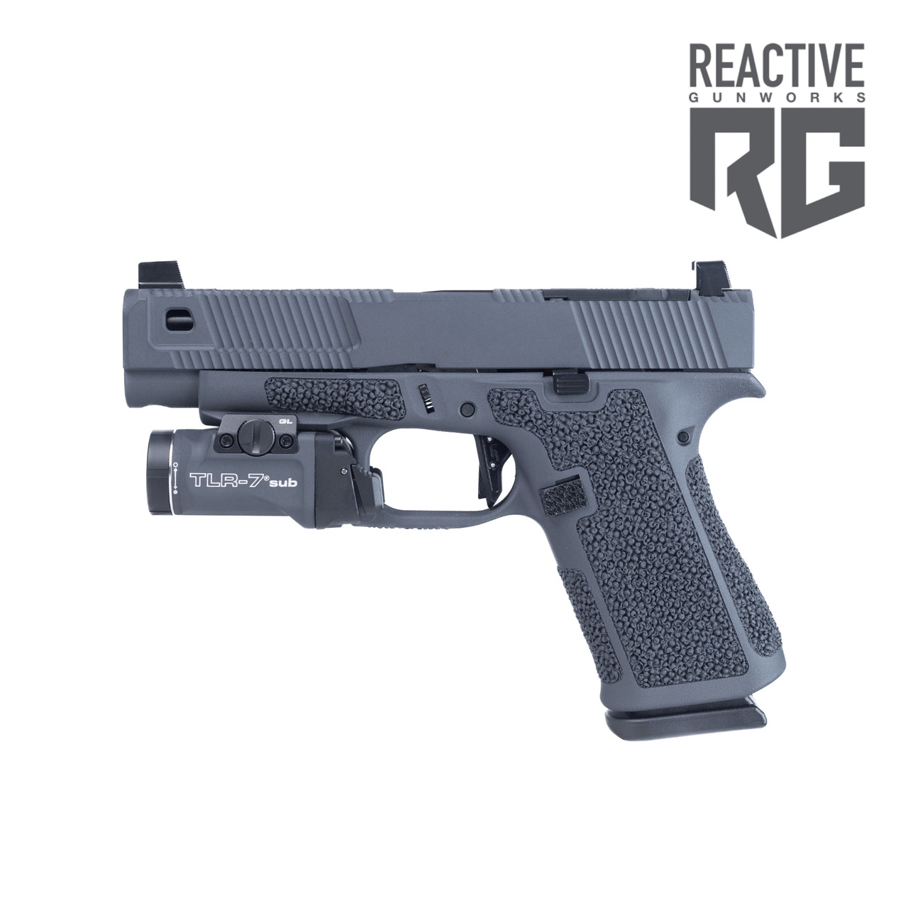 LWS G48 MOS Ported Ripper 507K Full Build Gray | Reactive Gunworks