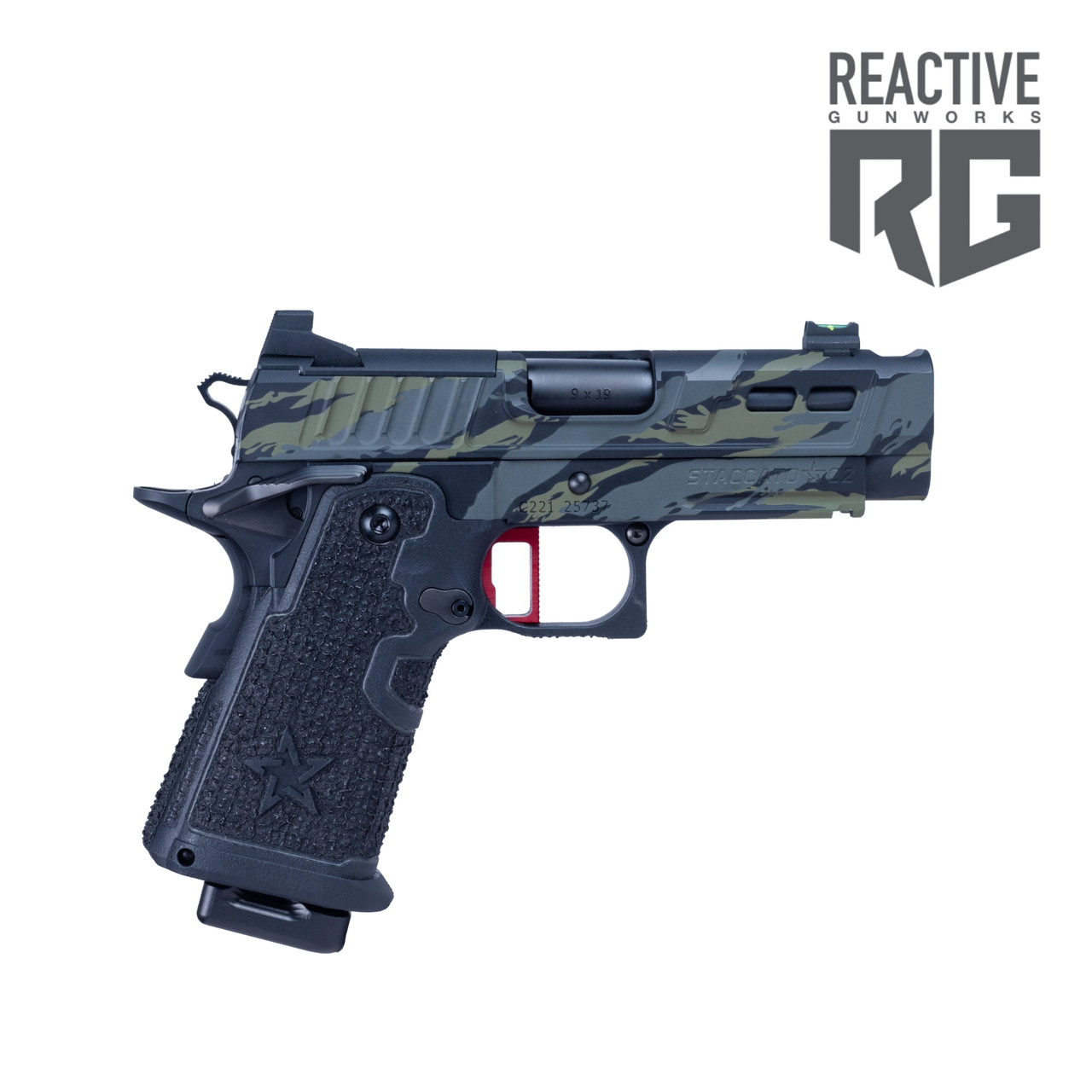 Monsoon Staccato C2 MVC MCB Tiger Stripe GMGK SVI Trigger (9mm