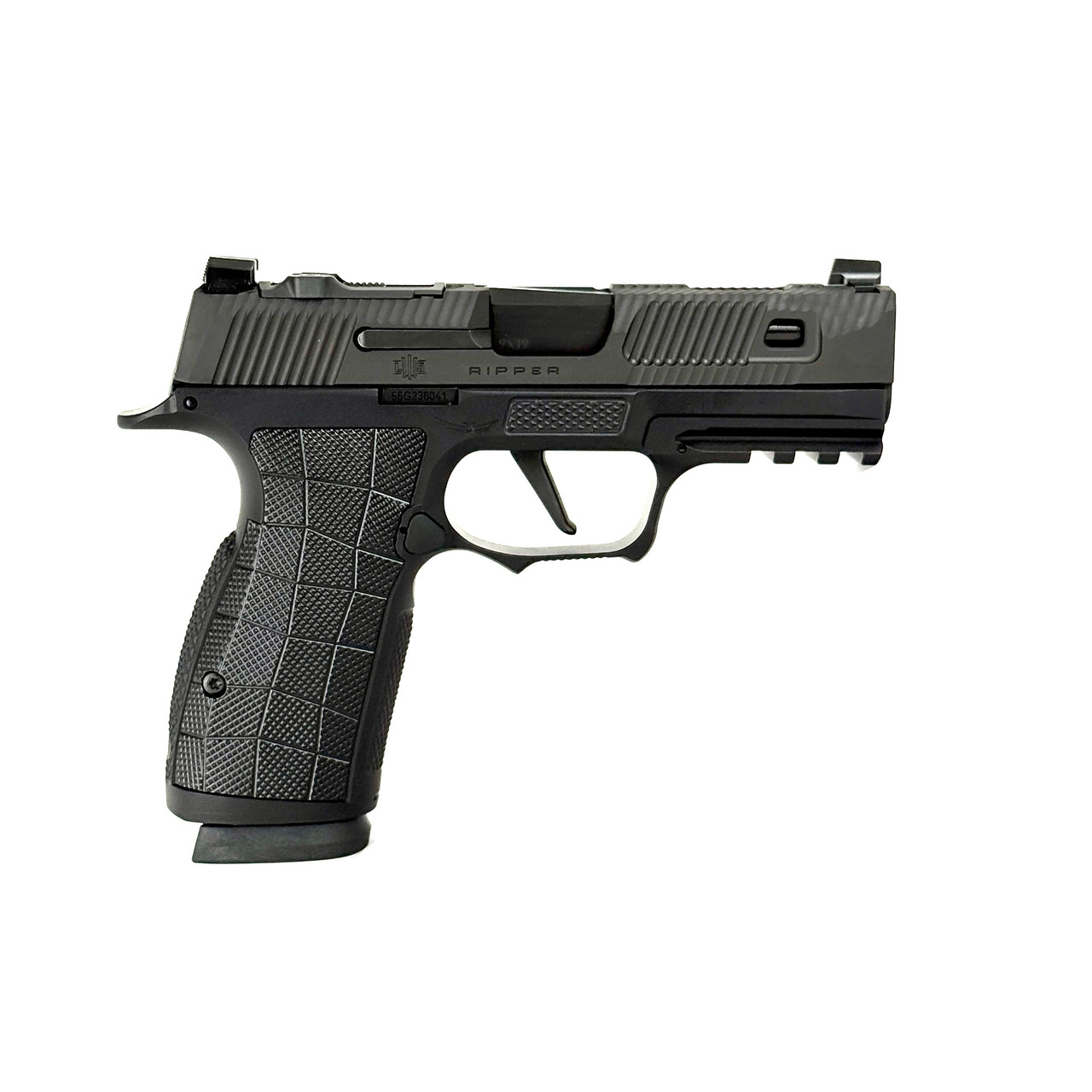 LWS P365 XMACRO Ripper Black XOST Ported Icarus Aluminum LOK Grips