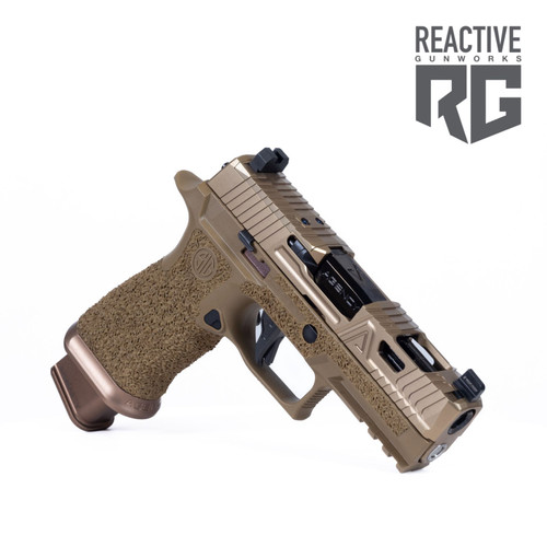 Agency Arms SIG P320 EXA FDE Ported Mid Polished DLC