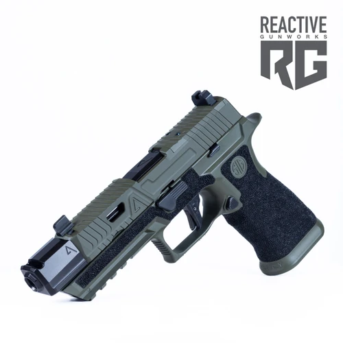 Agency Arms SIG P320 Gavel OD Green Comp DLC