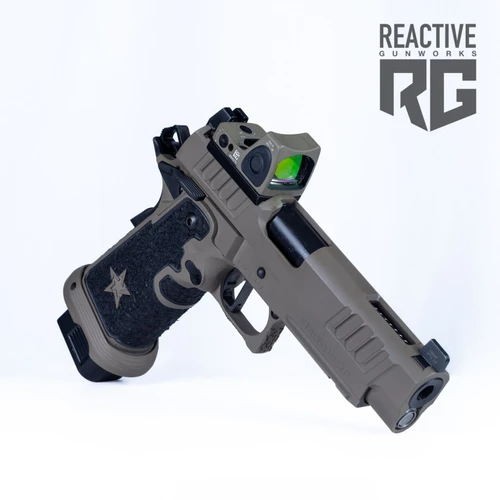 Monsoon Tactical Staccato P FDE Lucky 7's RMR SVI Trigger (9mm)