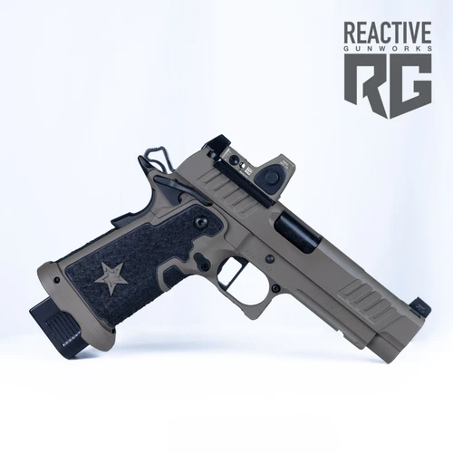 Monsoon Tactical Staccato P FDE Lucky 7's RMR SVI Trigger (9mm)