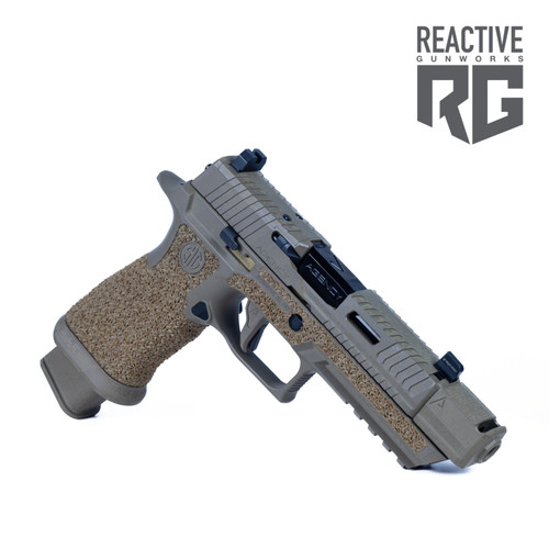 Agency Arms SIG P320 Peacekeeper Magpul FDE BDL Halftone Comp DLC