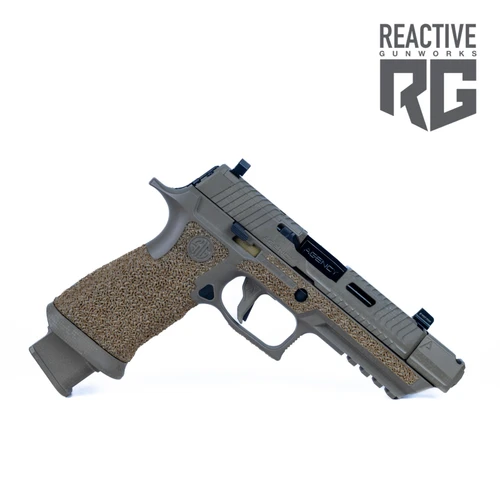 Agency Arms SIG P320 Peacekeeper Magpul FDE BDL Halftone Comp DLC