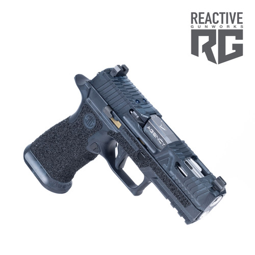 Agency Arms SIG P320 Ported EXA Socom Blue Halftone