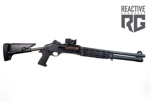 Agency Arms Benelli M4 Ported 12GA Shotgun Rose Gold Aimpoint T-2 Scalarworks