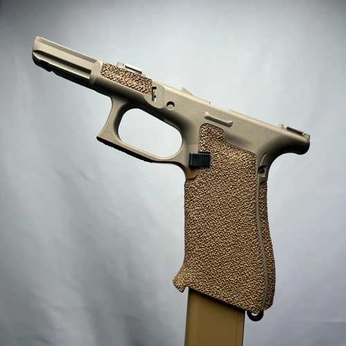 Lead Baron Customs G19X Stippled Frame X Texture Single