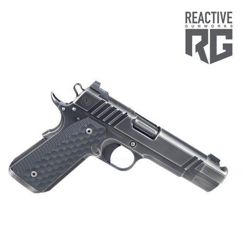 Nighthawk Custom Fire Hawk Govt IOS Ambi (.45ACP) Smoked Nitride 1911