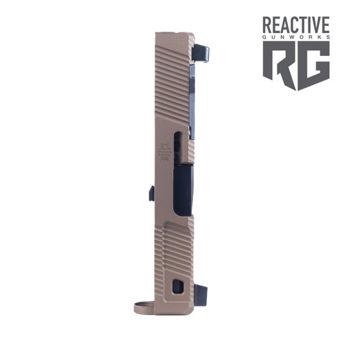 LWS G43X Ripper Slide Ported Barrel 507K Cut - Bronze