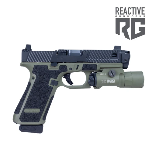 LWS G45 Ripper Full Build Black/Green RMR Cut Afterburner + Ramjet