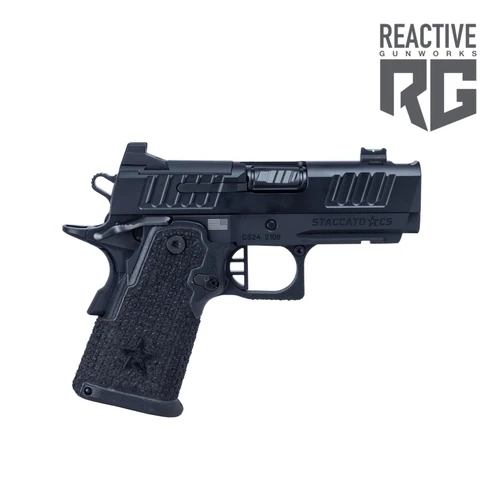 Monsoon Staccato CS Blackout Mini Genghis Komp (9mm)