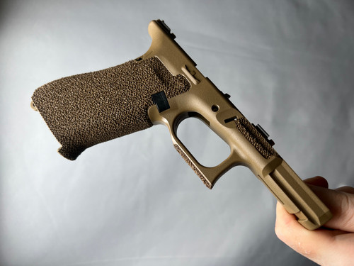 Lead Baron Customs G19X Stippled Frame X Texture Single Externally X Textured