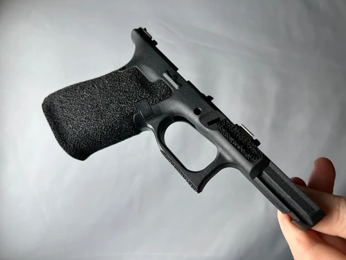 Lead Baron Customs G19 Gen 5 Stippled Frame X Texture Single Externally X Textured