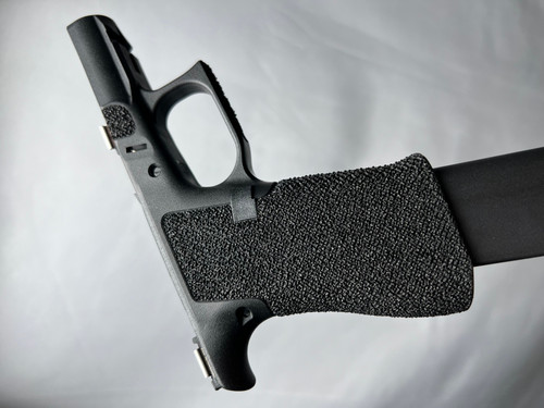 Lead Baron Customs G48 MOS Stippled Frame Combo Texture Single Recessed X Texture