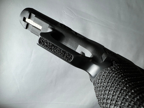 Lead Baron Customs G48 MOS Stippled Frame Combo Texture Single Recessed X Texture