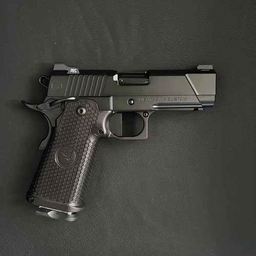 Nighthawk T4 Officer Black (9MM) IOS RMR Plate