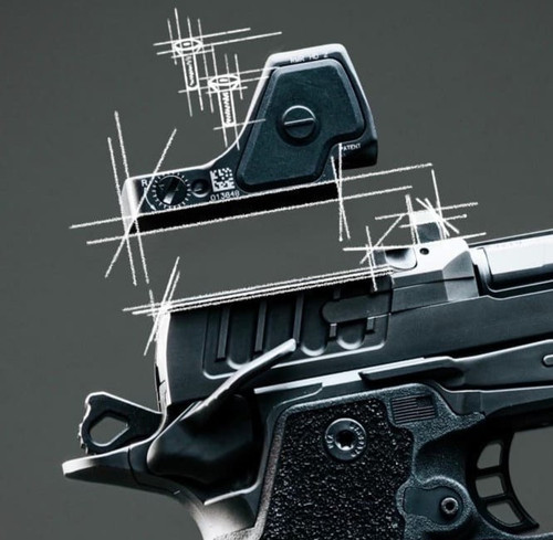 Staccato HD Optic Plate for Leupold DeltaPoint Pro