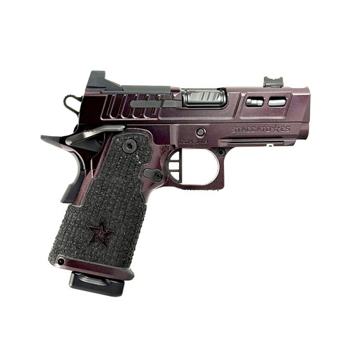 Monsoon Staccato CS MVC Gun Candy Black Cherry Mini Genghis Komp (9mm)