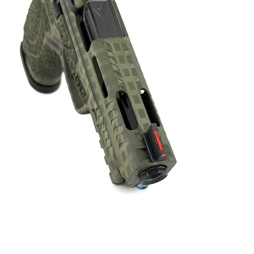 Agency Arms M&P9 M2.0 C-Ported Bonesaw Desert Night Camo 4.25" Premier Coral
