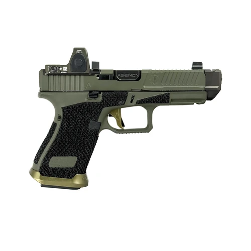 Limited Agency Arms x Sage Dynamics Glock 19 G5 V2 OD Green w/ RMR (1 of 1)