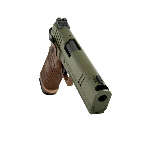 Nighthawk Custom TRS Comp IOS (9mm) OD Green Tano Aggressive