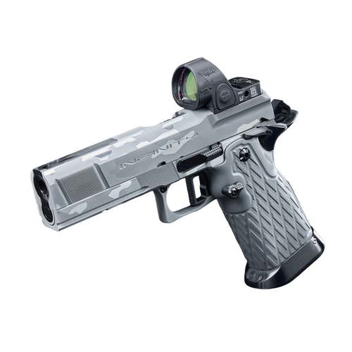 SVI INFINITY GOODUMS HIGH END CUSTOM 2011 PISTOL VIEW FROM THE LEFT SIDE