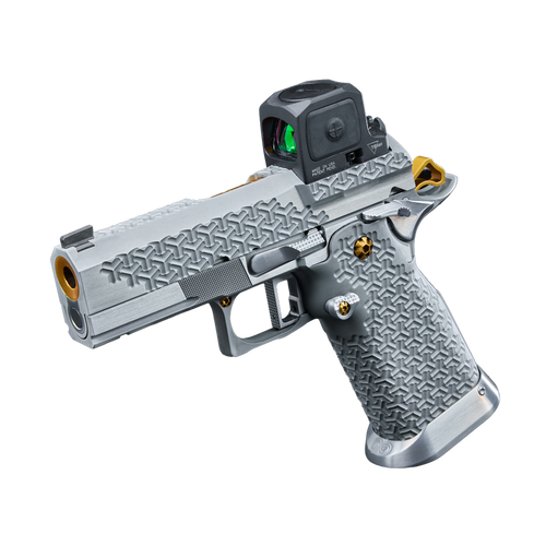 SVI INFINITY LEMON HIGH END CUSTOM 2011 PISTOL VIEW FROM THE LEFT SIDE