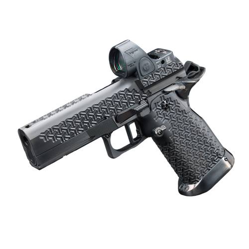 SVI INFINITY BLACKWING HIGH END CUSTOM 2011 PISTOL VIEW FROM THE LEFT SIDE