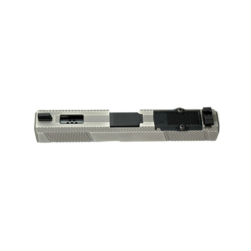 LWS G19 Gen 5 Traction Ported Slide Silver RMR with Barrel