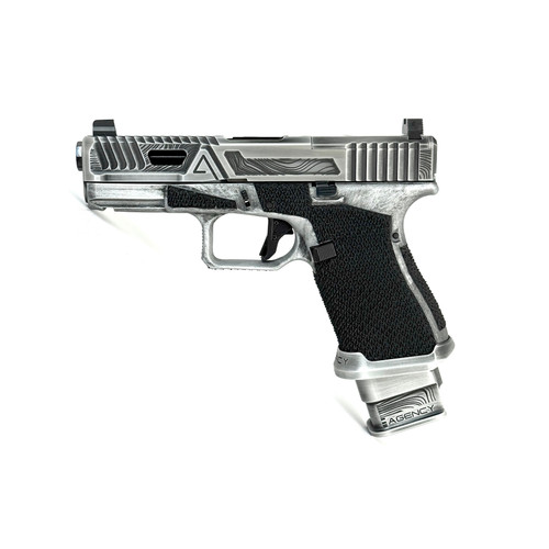 Agency Arms Glock 19 Gen 5 Bonesaw Beskar Aggressive Premier DLC