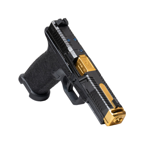 Agency Arms OG NOC 2.0 Glock 45 Gold TiN Barrel/Comp - Lone Wolf Frame