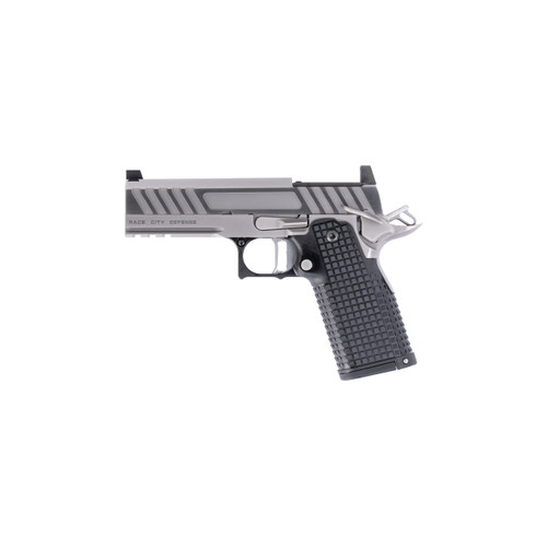Race City Defense RC9C Ported 4.25" Silver CrN 2011 (9mm) Optic Ready