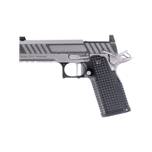 Race City Defense RC9C Ported 4.25" Silver CrN 2011 (9mm) Optic Ready