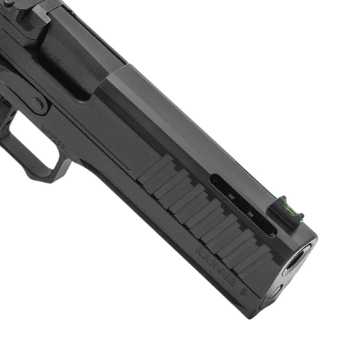 Miller Precision Ranger 9 5" Ported Diamond Texture Linkless (9mm) Double Stack 1911 Carry Aluminum Grip