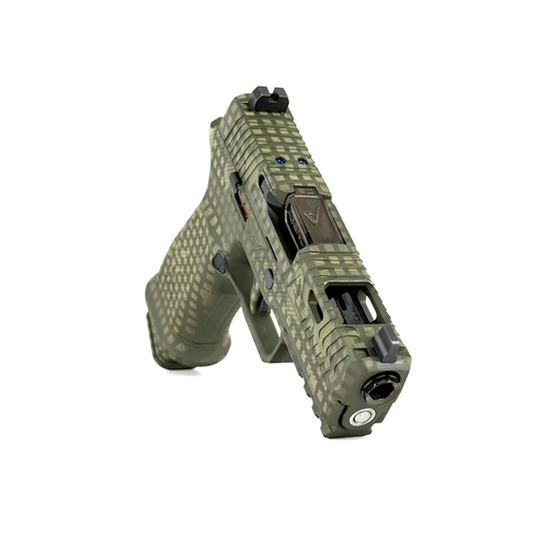Agency Arms 320 3.9" Ported EXA Desert Night Camo Icarus Metal Grip Full Build