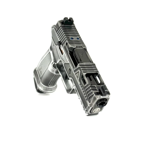 Agency Arms P320 3.9" Beskar Ported EXA Icarus Metal Grip Full Build
