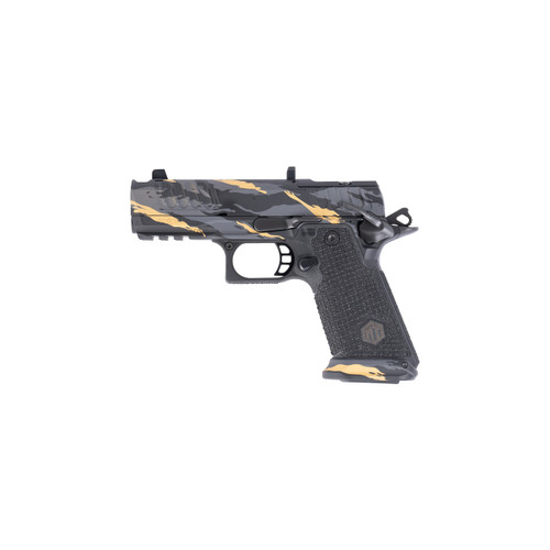 Monsoon Tactical Staccato HD P4 Gold / Grey Tiger Stripe GMGK Cherry Blossom 9mm Package 2