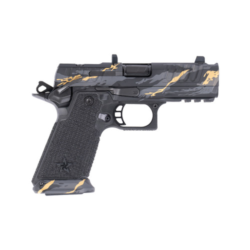Monsoon Tactical Staccato HD P4 Gold / Grey Tiger Stripe GMGK Cherry Blossom 9mm Package 2