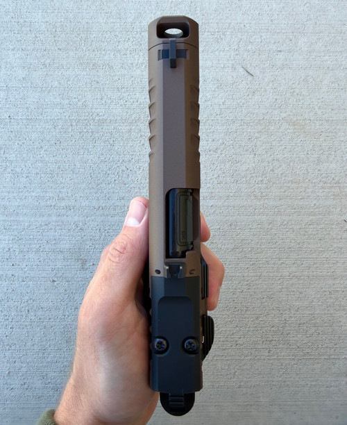 Monsoon Tactical Staccato HD P4.5 P1T Bronze Genghis Komp Ramen 9mm Package 1