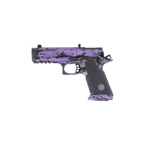 Monsoon Tactical Staccato HD P4.5 Purple Shades Camo Genghis Komp Cherry Blossom 9mm Package 2