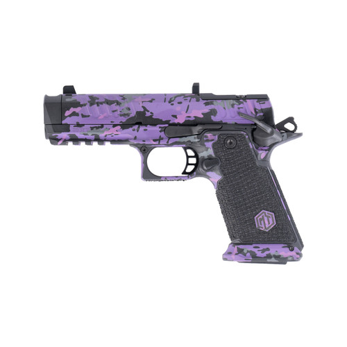 Monsoon Tactical Staccato HD P4.5 Purple Shades Camo Genghis Komp Cherry Blossom 9mm Package 2