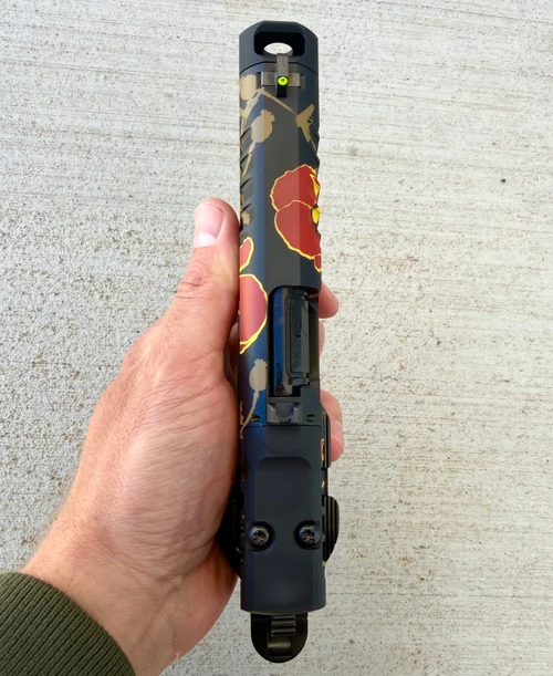 Monsoon Tactical Staccato HD P4.5 Poppies of War Genghis Komp Cherry Blossom 9mm Package 2