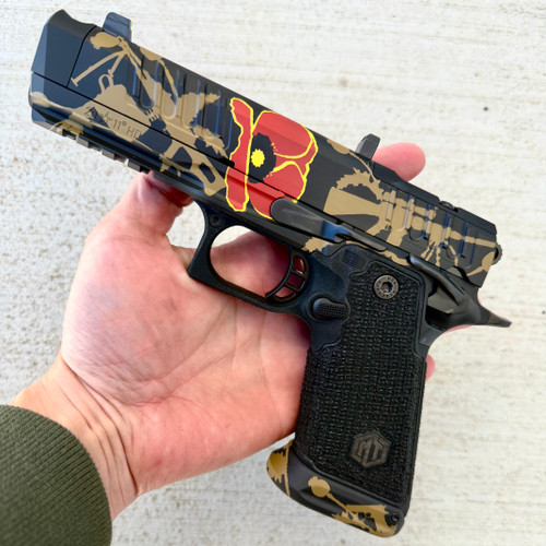 Monsoon Tactical Staccato HD P4.5 Poppies of War Genghis Komp Ramen 9mm Package 2
