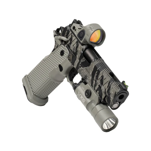 Staccato P LWS Impaler XOST Ported Grey Tiger Stripe (9mm)