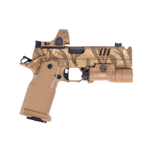 Staccato XC LWS Impaler Dark Tano (9mm) - Reactive Gunworks