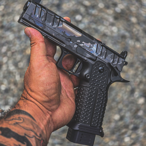 Atlas Apollo Ported Graphite DLC Camo Tri-Tone DMC (9mm) 4.6"