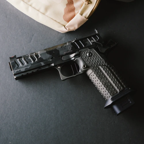 Atlas Apollo Ported Black DLC Camo Bi-Tone DMC V2 (9mm) 4.6"