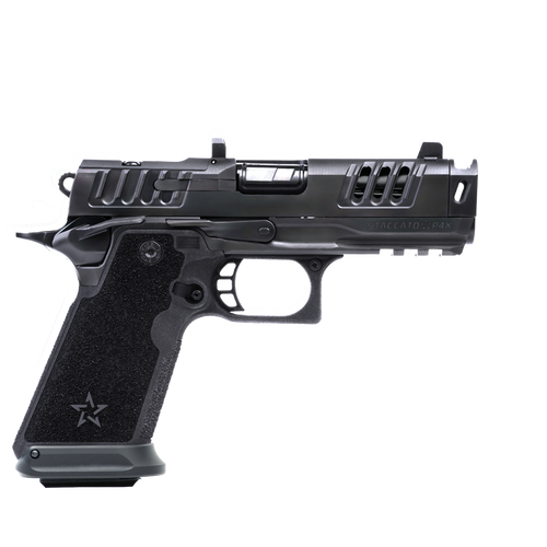 Staccato 2011 HD P4X Steel Frame 4" DLC (9mm) Package 3 – Trijicon X