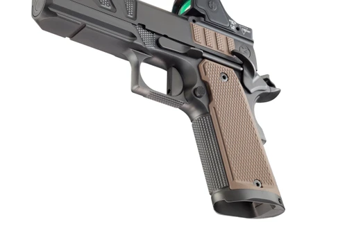 Nighthawk Custom Alpha Hawk 10mm DLC/FDE IOS SRO Plate